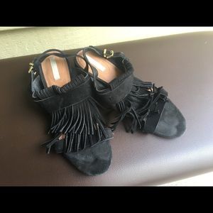 HM premium quality black suede Sandal
